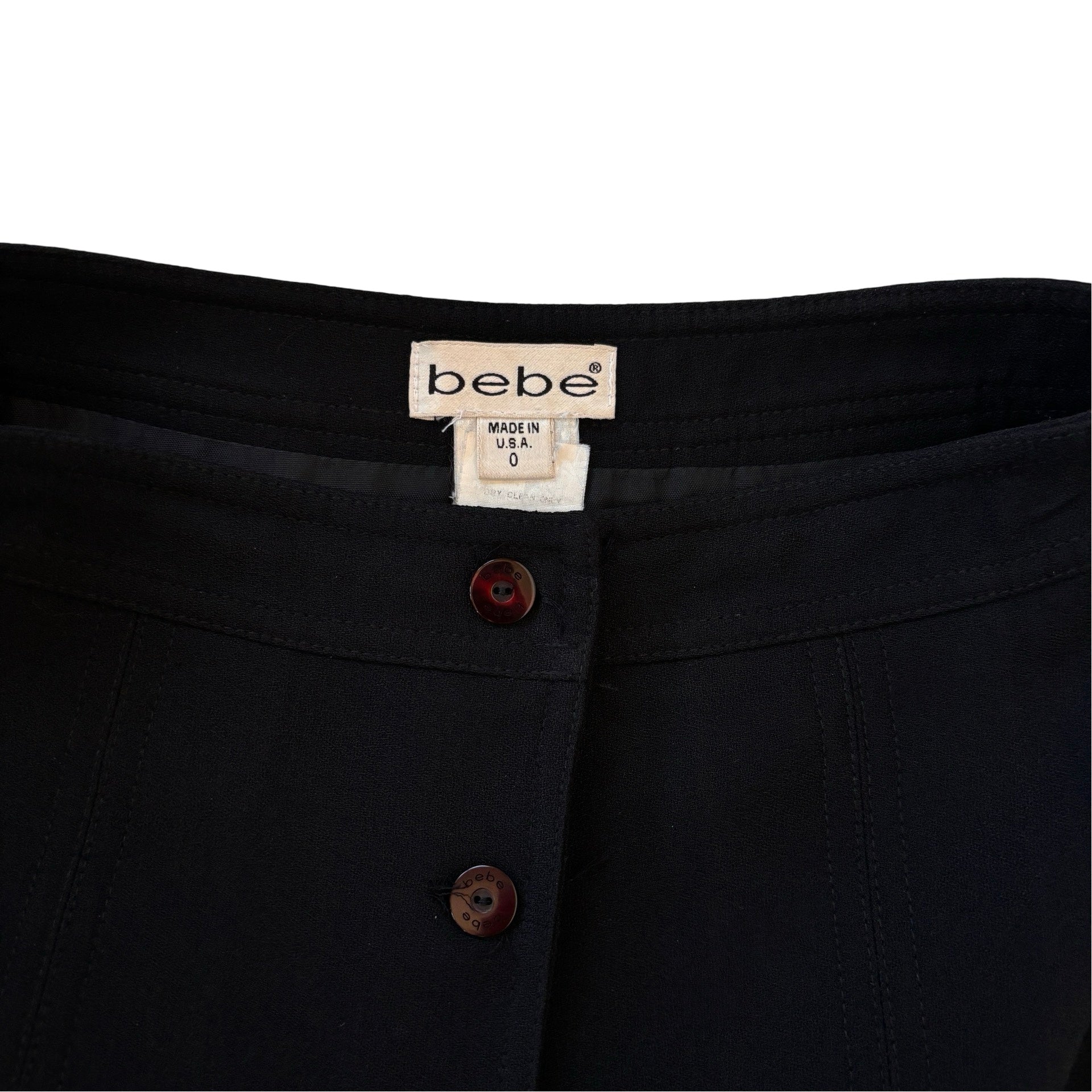Bebe Noir Mini Skirt (XS)