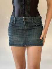 Dark Wash Denim Mini - Small