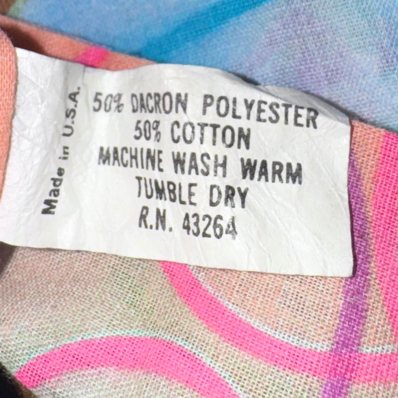 70s Vintage Reversible Halter Top (S/M)
