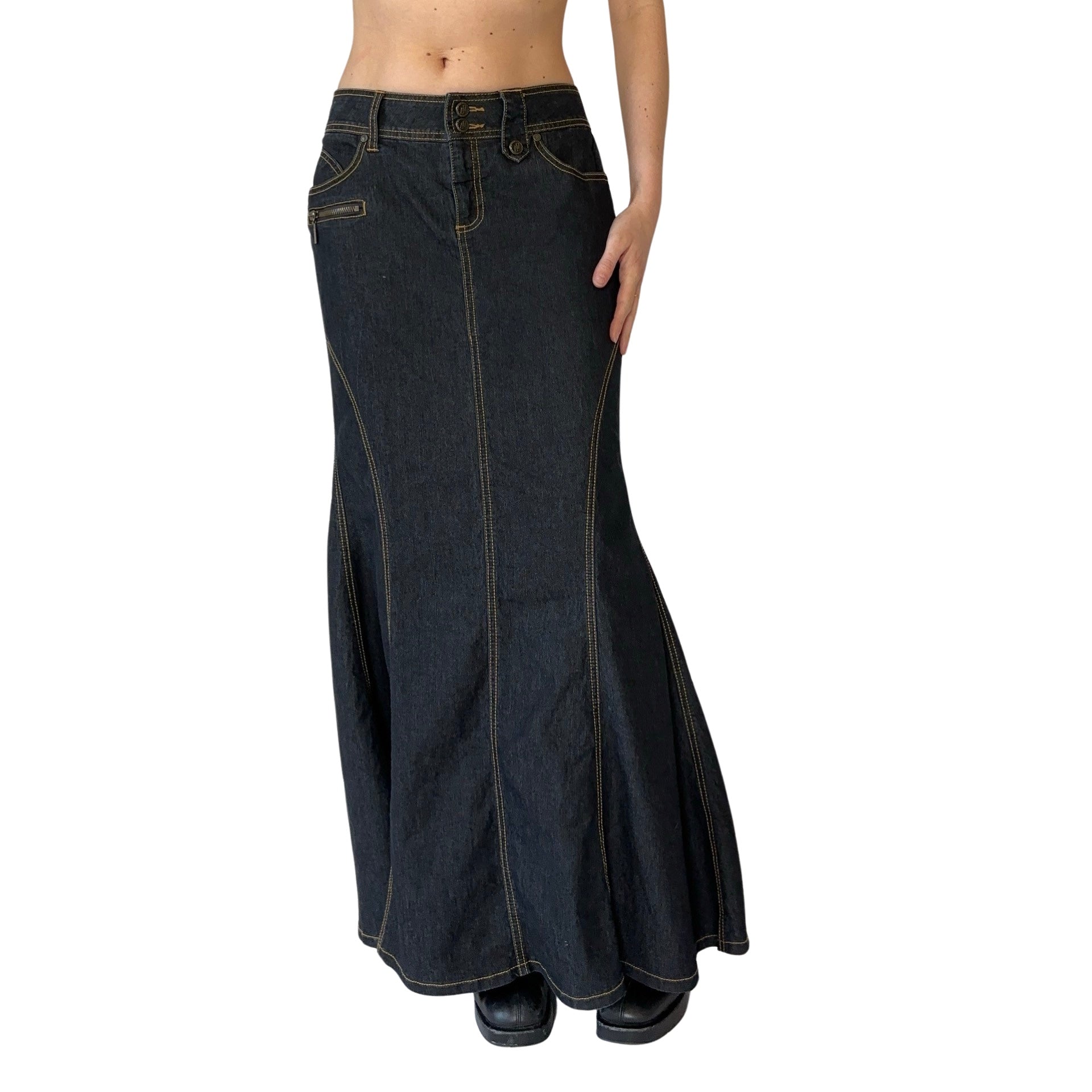 2000s Denim Maxi (M)