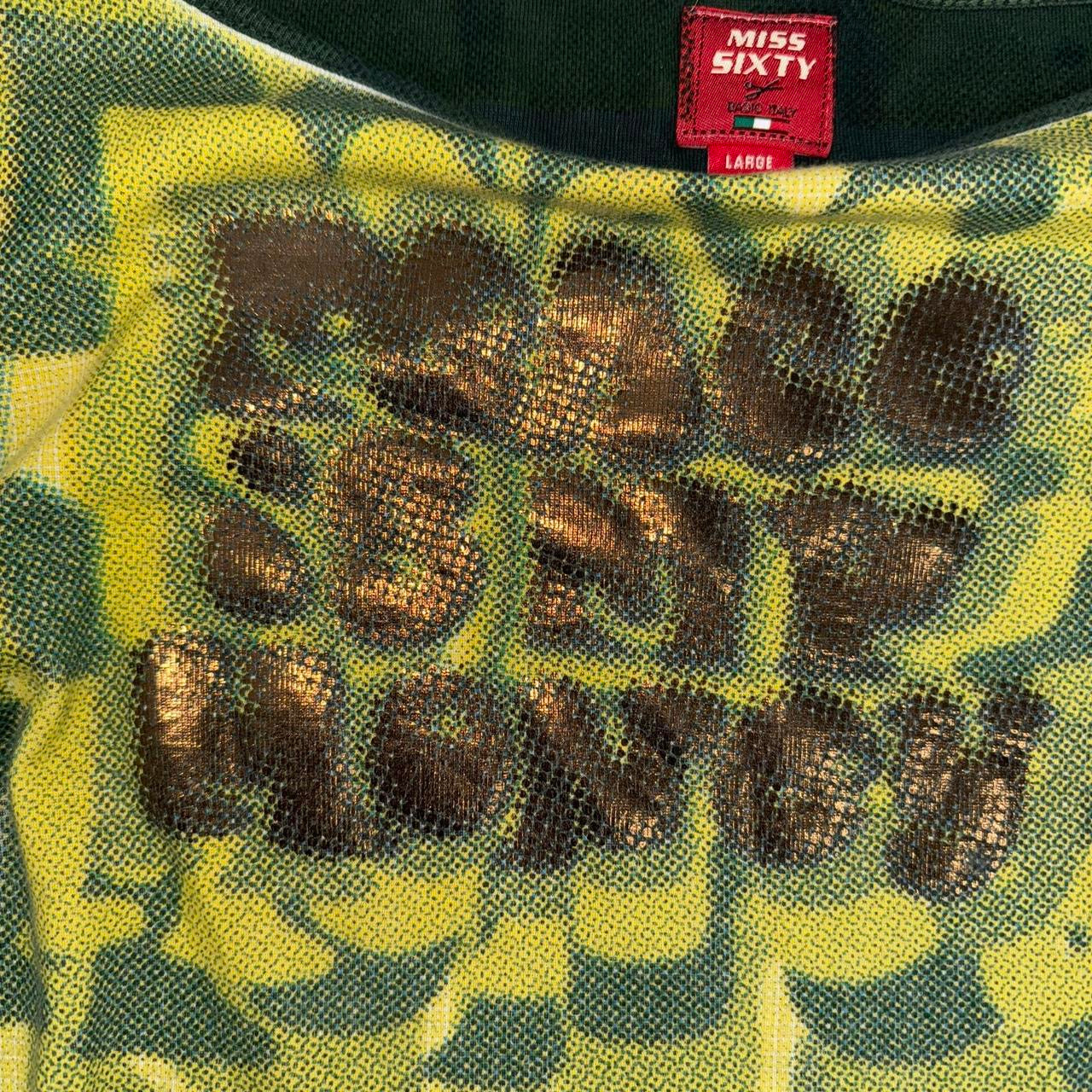 Miss Sixty “Peace Is My Money” Top (M/L)