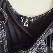 Y2K Slinky Dragon Mini Dress (M)