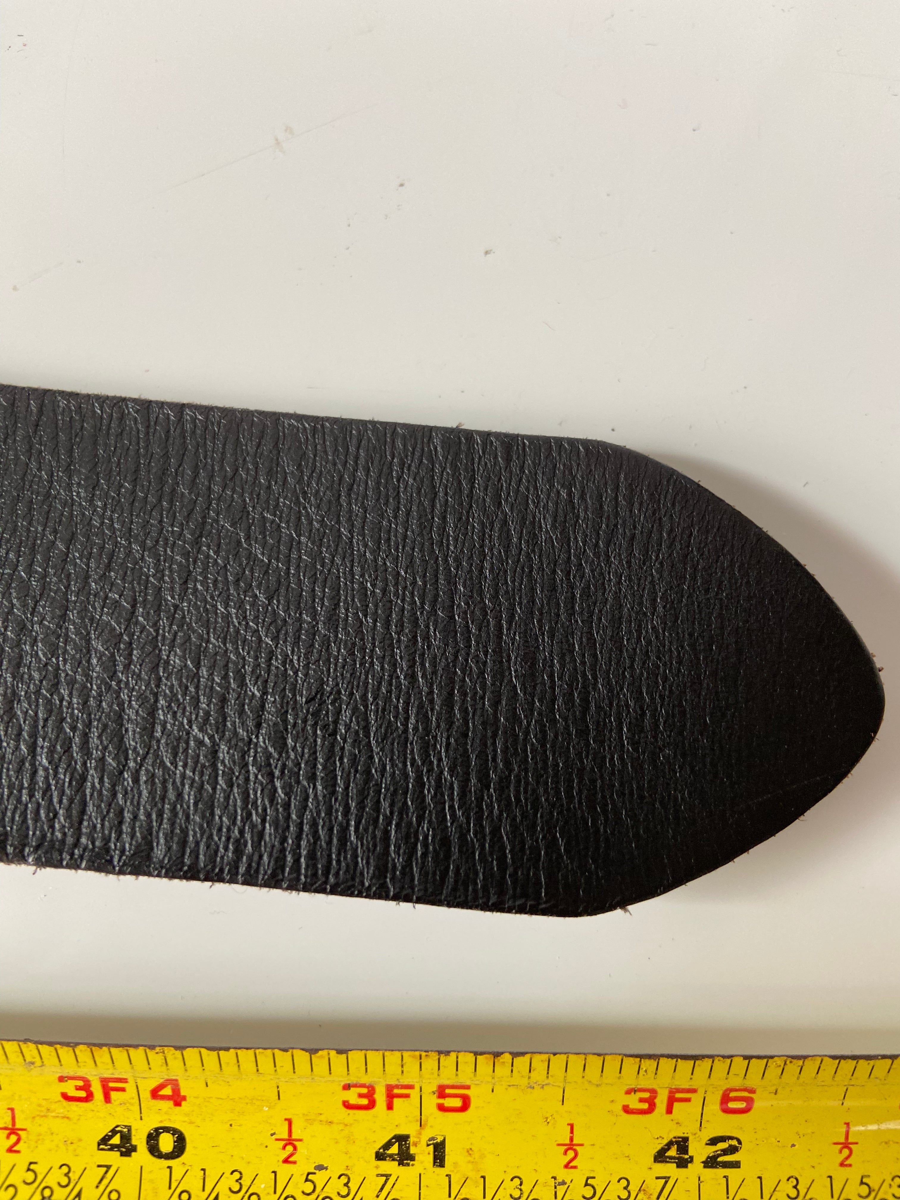 Linea pelle black leather belt