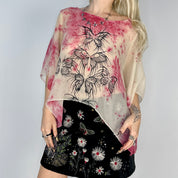Custom Butterfly Flowy Blouse