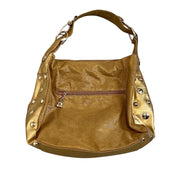 Vintage Y2K Slouch Hobo Gold Bag