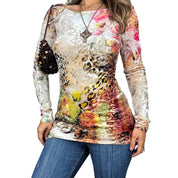 Y2K Burnout Velvet Graphic Long Sleeve (S)