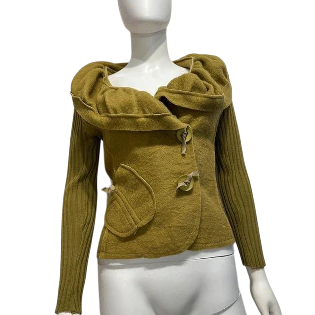 Vintage Ruffle Parisian Jumper (S)