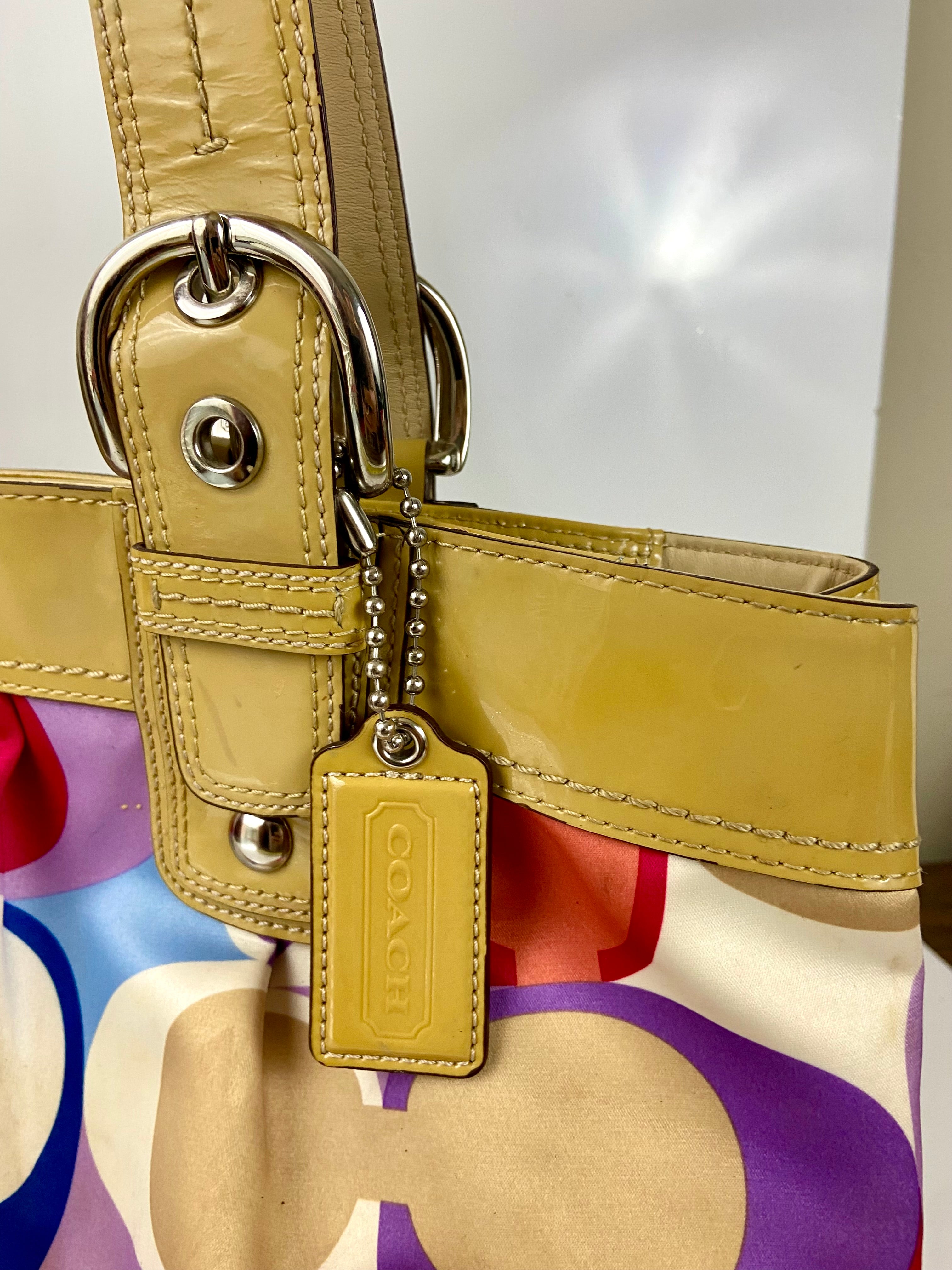 COACH - multicolored handbag