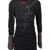 Archival Cop Copine "Fibor" Y2K Sweater Dress (XS/S)