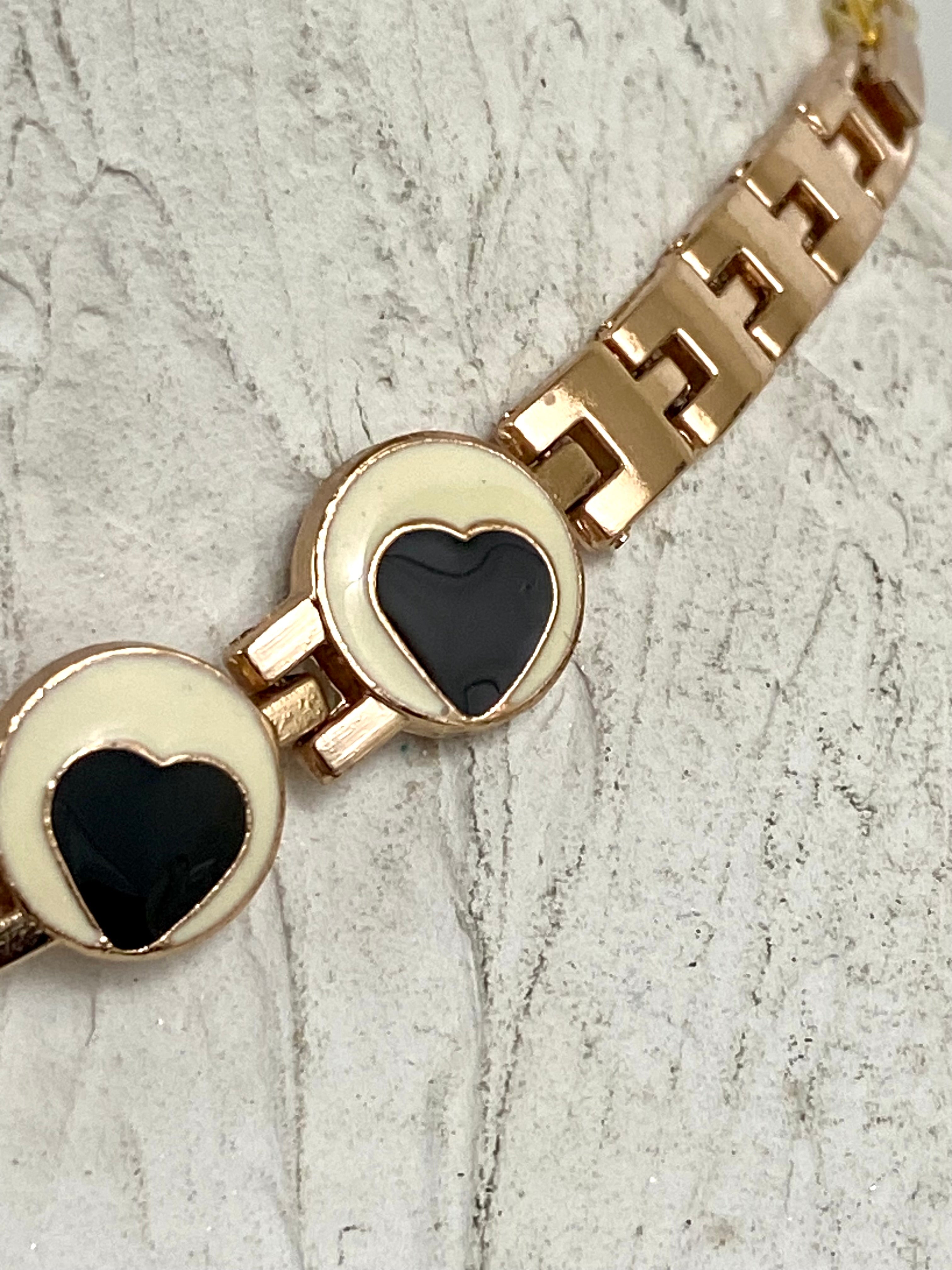 ❤️ heart watch choker