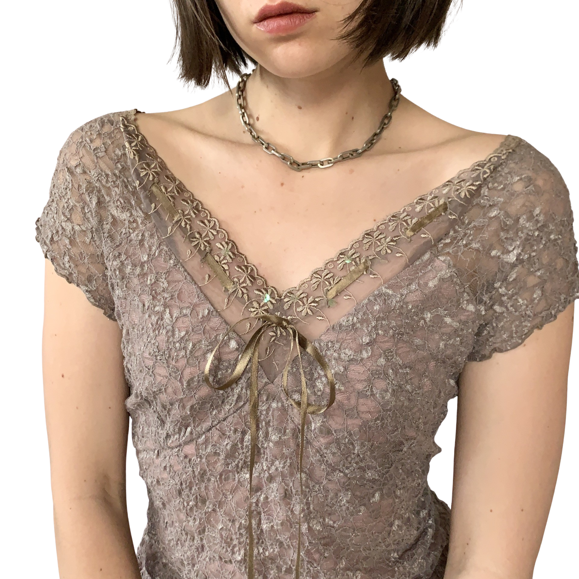 Boho Fairy Lace Top (L/XL)