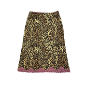 Morgan De Toi Leopard Midi Skirt (XS)