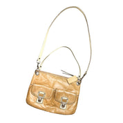 Coach Tan Leather Convertible Crossbody/Shoulder Bag