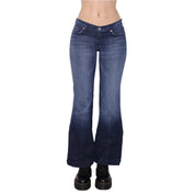 Y2K Mid Rise Flare Jeans (S)