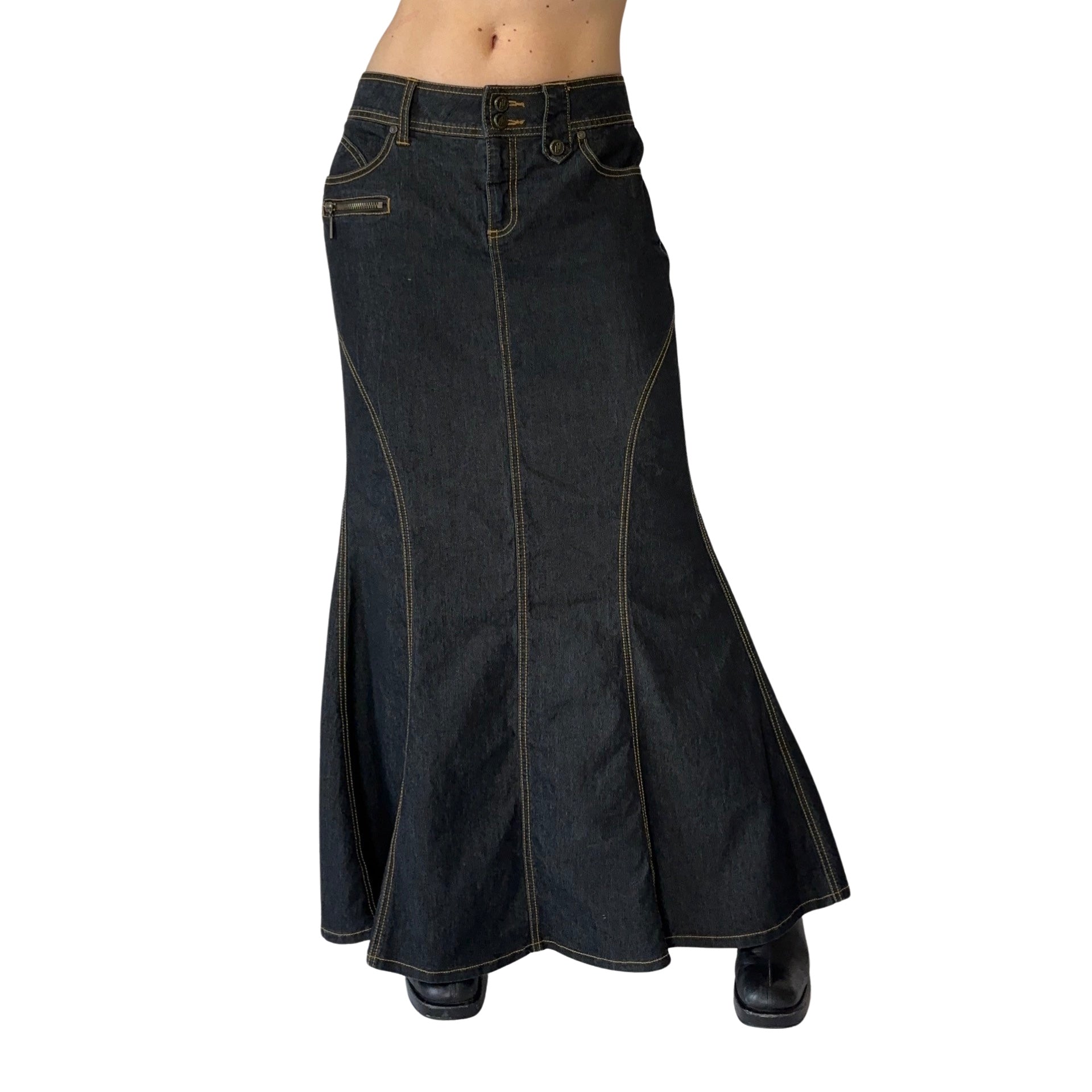 2000s Denim Maxi (M)