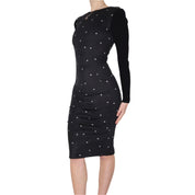 Y2K SPORTMAX Polka Dot Midi Dress (S)