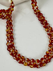 Red beads choker