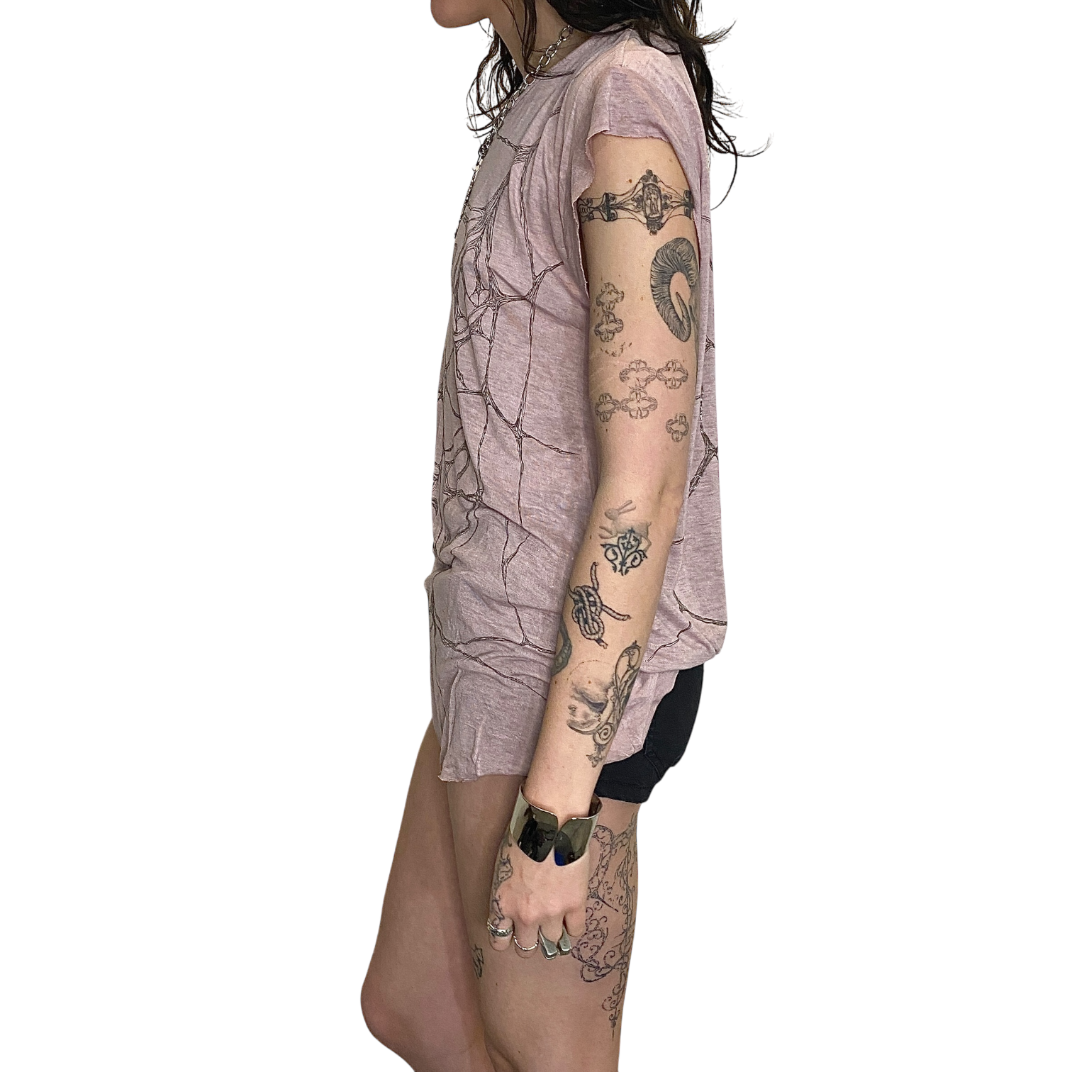 Diesel Web Back Cutout Tee (XS)