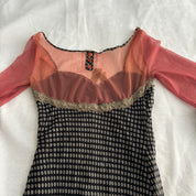 Vintage Italian Silk Dress (S)