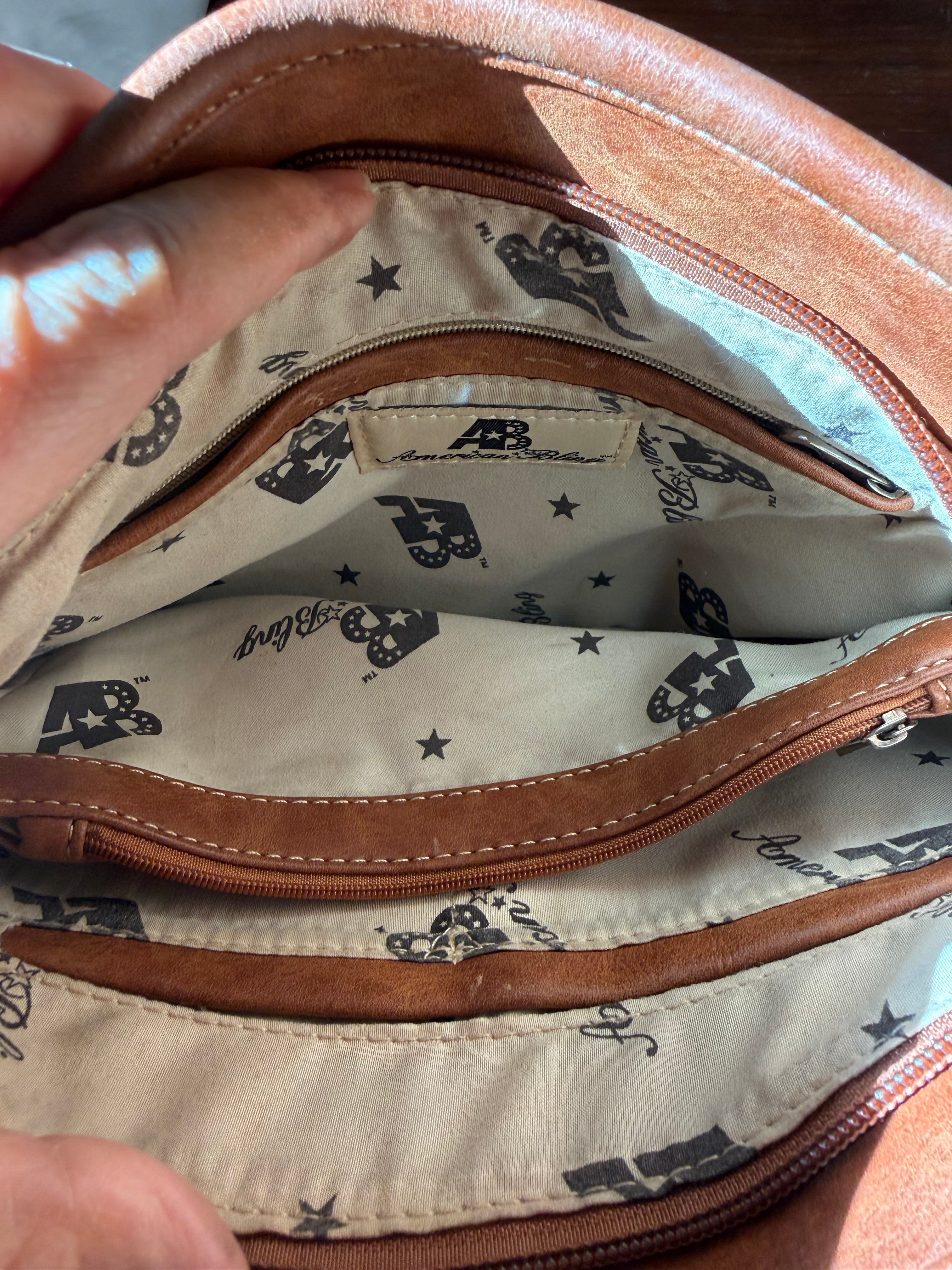 Reworked American bling purse