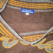 Burberry Blue Label Wool Logo Sweater with drawstring sides (S/M)