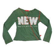 Vintage New London Embroidered Graphic Long Sleeve (S)