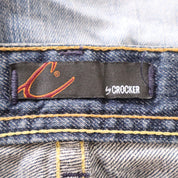 Y2K Italian Denim Mini Skirt (S)