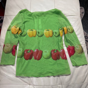Micro Mesh Fruits Top (M)