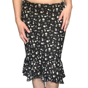 Floral Midi Skirt (XS)