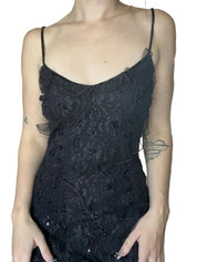 90s Cache Beaded Dress (s)