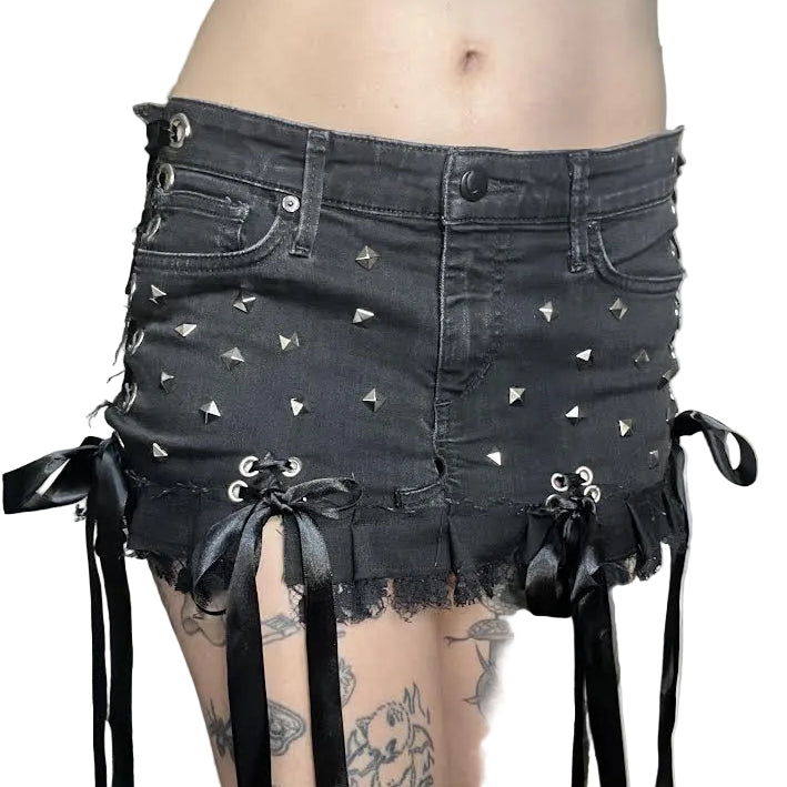 Bow Micro Skirt (M)