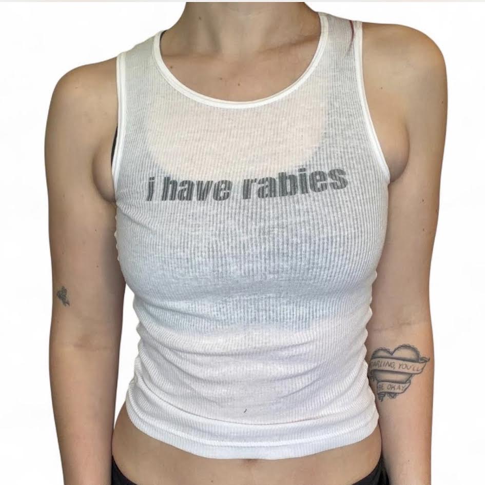 i have rabies Tank (s-xxl)