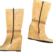 Coach Wedge Boots (7.5)