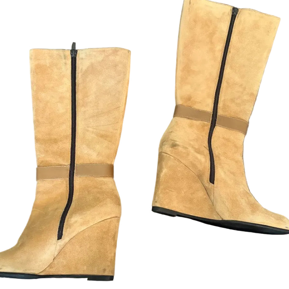 Coach Wedge Boots (7.5)