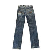 Patchwork Bootcut Jeans (XS)
