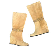 Coach Wedge Boots (7.5)