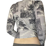 Euro Graphic Top (m)