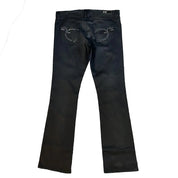 Black flare jeans (L)