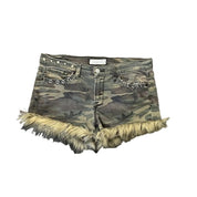Camo and Fur Short Set (L)