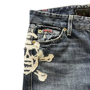 7 For All Mankind Skull Jeans (S)