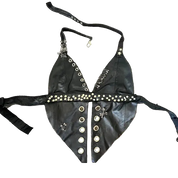 Leather Halter top (s)