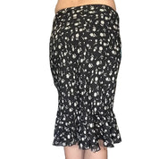 Floral Midi Skirt (XS)