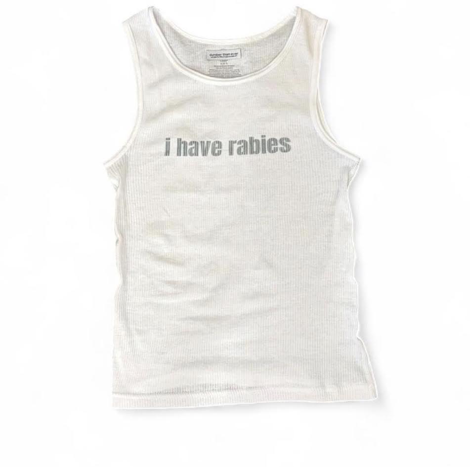 i have rabies Tank (s-xxl)