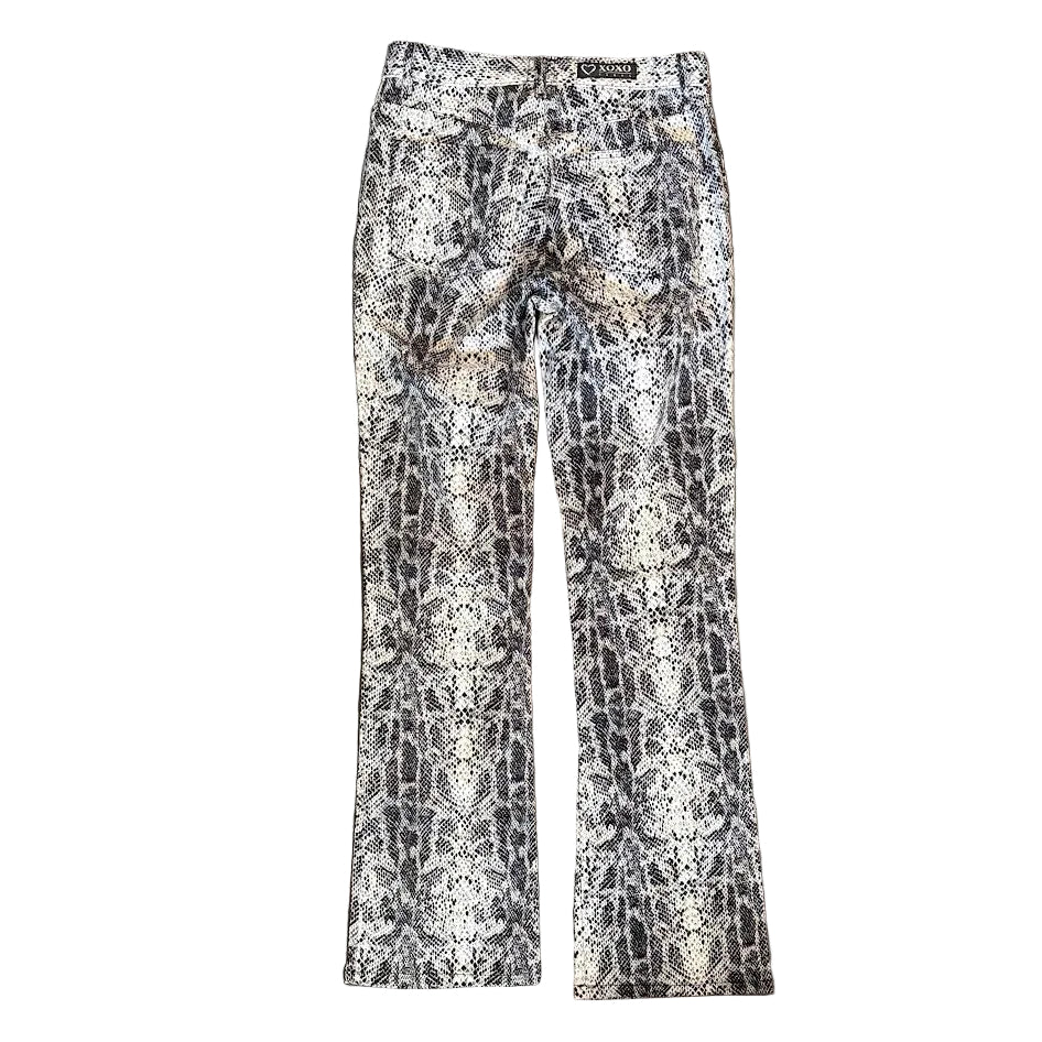 Low Rise Snake Skin Pants (s)