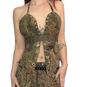 Camo Festival Halter (L)