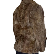 Vintage Brown Fur Jacket (M)