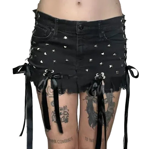Bow Micro Skirt (M)