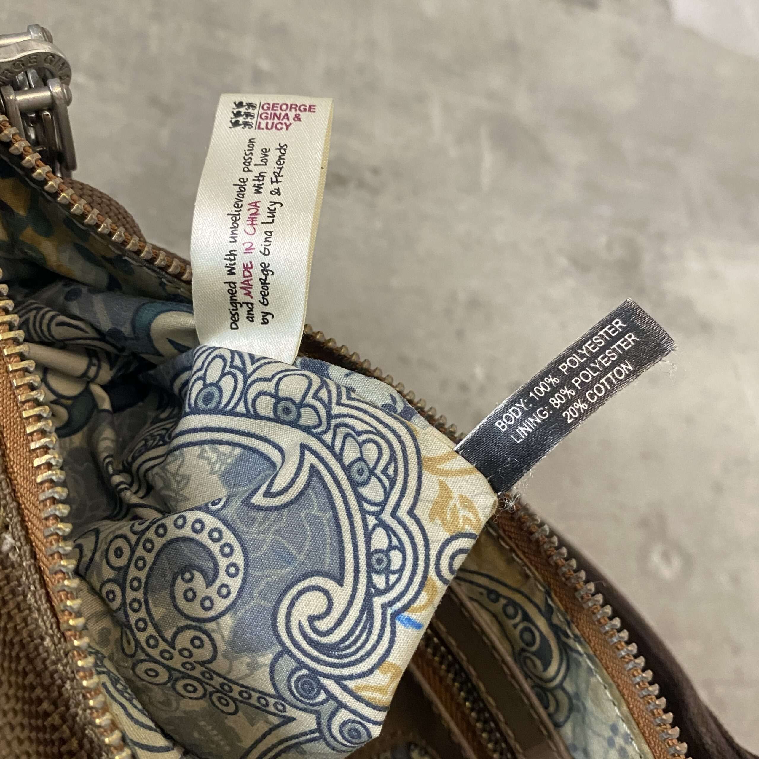 Vintage George Gina Lucy Shoulder Bag