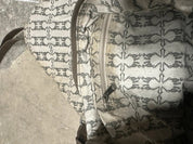 Vintage Religion Skull Embossed Slouch Hobo Boho Bag