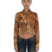 Vintage Italian Leopard Jacket (S)